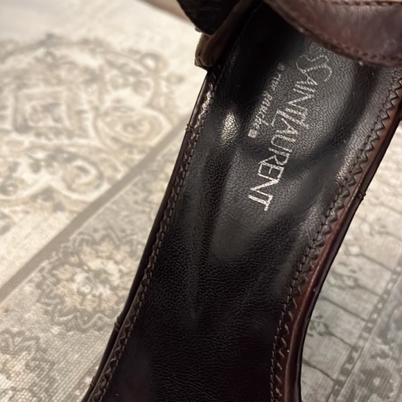 Yves Saint Laurent -Rive Gauche Wedges - Picture 14 of 15